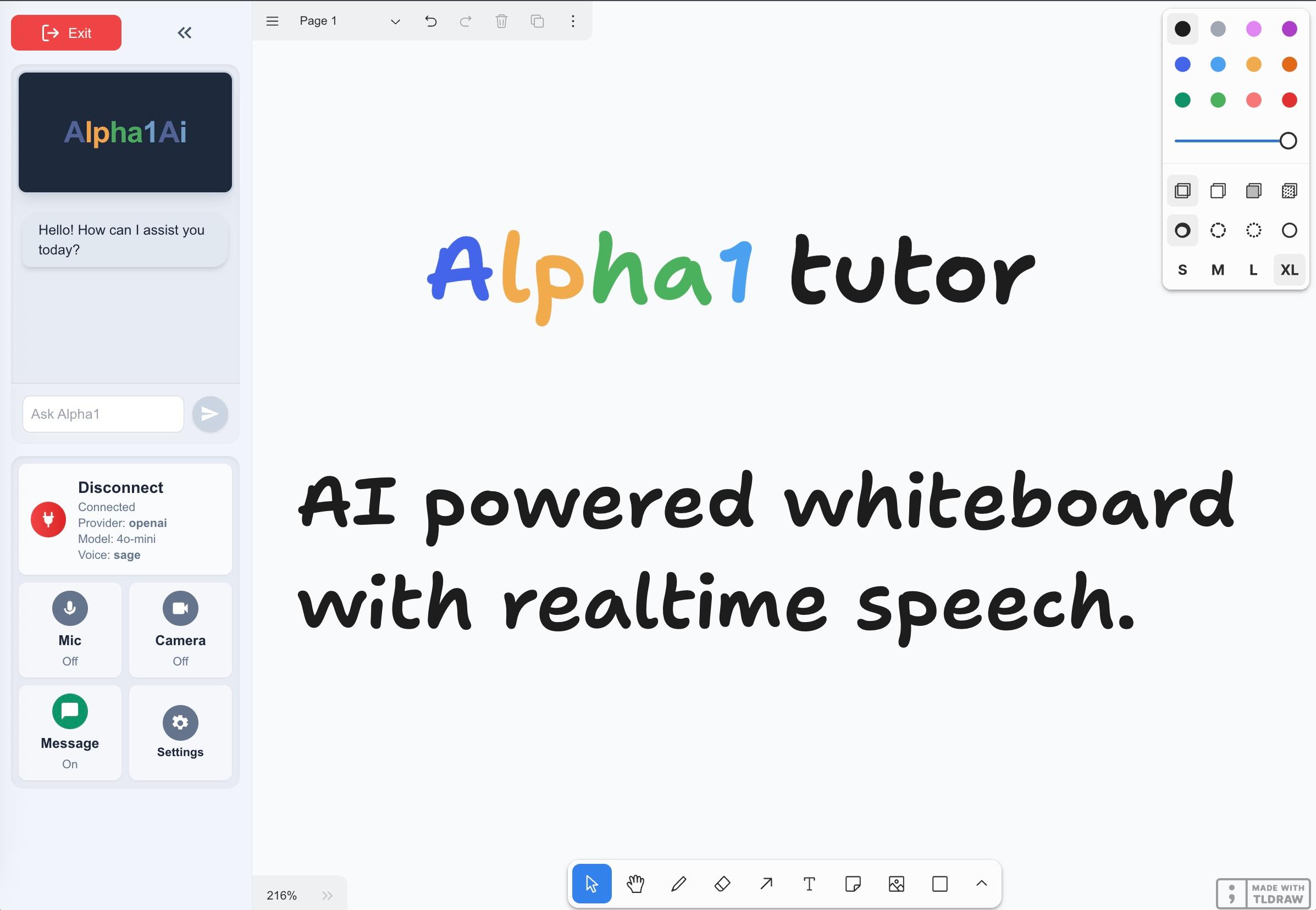 A1Alpha1 preview